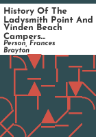 History_of_the_Ladysmith_Point_and_Vinden_Beach_Campers_Association__1904-1954