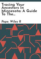 Tracing_your_ancestors_in_Minnesota