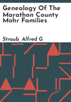Genealogy_of_the_Marathon_County_Mohr_families